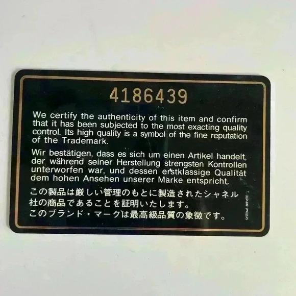 Authentic CHANEL CC Logo Coin Case Wallet Caviar Skin Leather Black Vintage - Picture 14 of 16